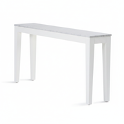 Buddha Console - White/White Marble