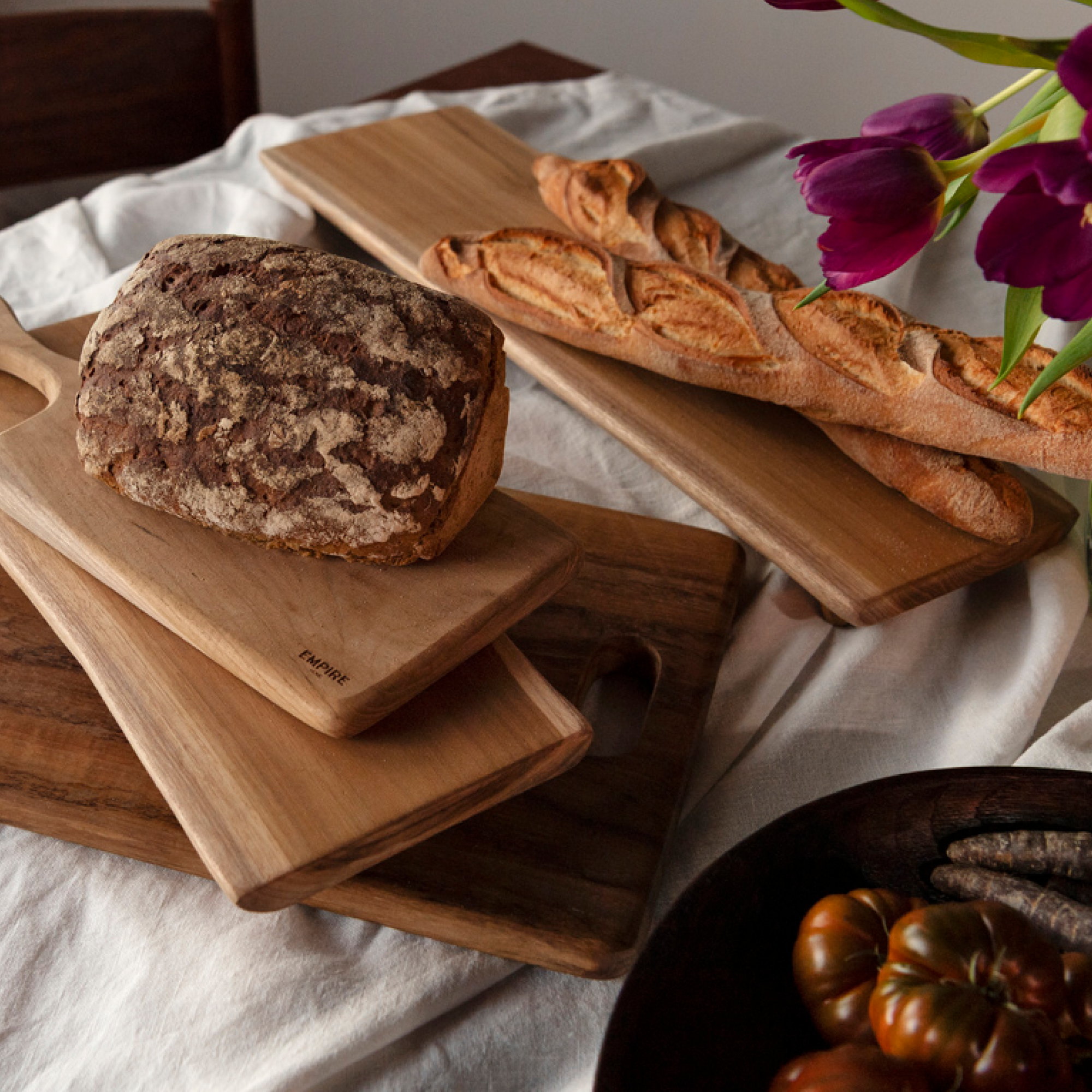 Wooden Wide Cutting Board