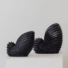 Amina Marble Shell - Black
