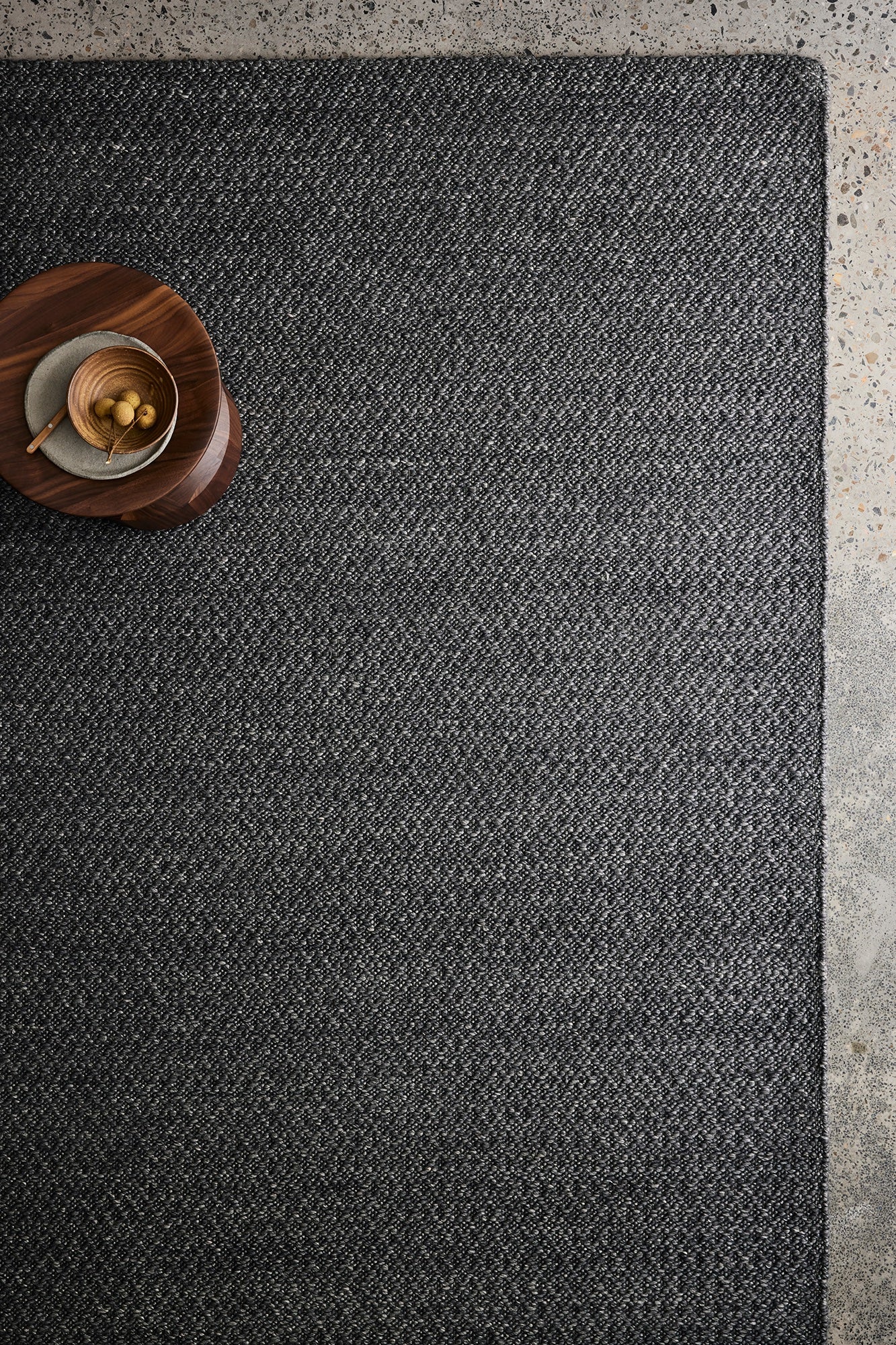 Sherpa Rug - Charcoal