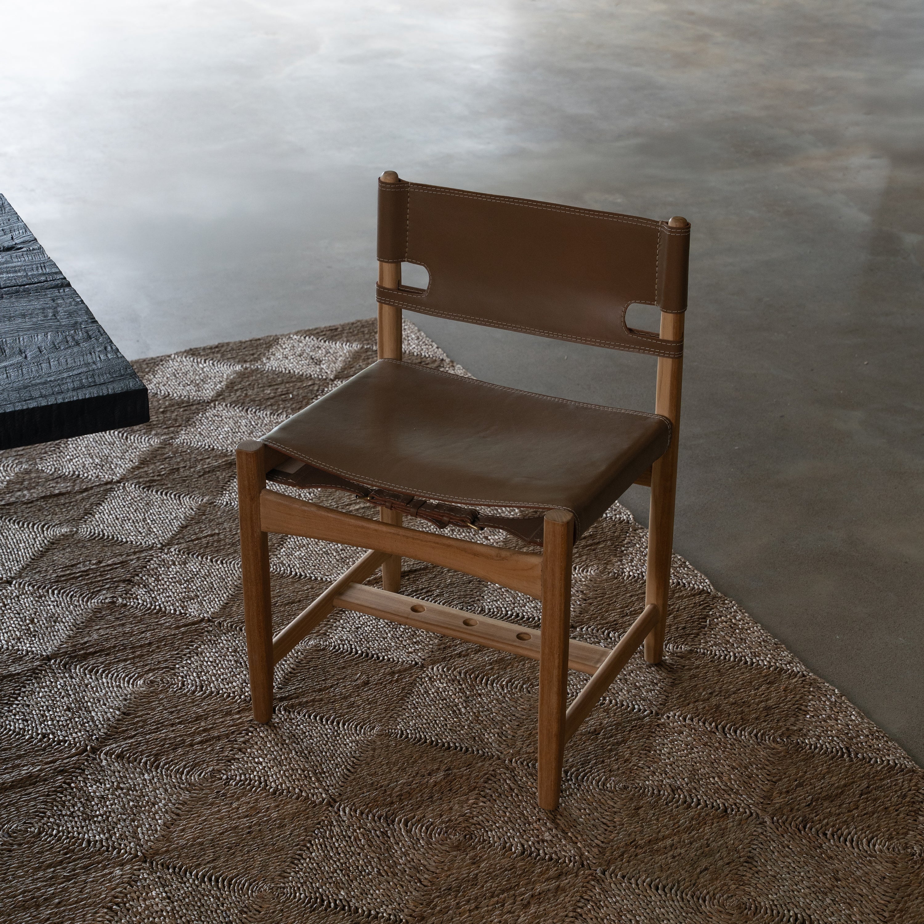 Austin Side Chair - Raw Teak