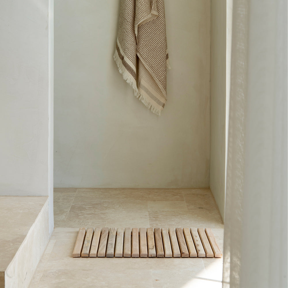 Wooden Bath Mat
