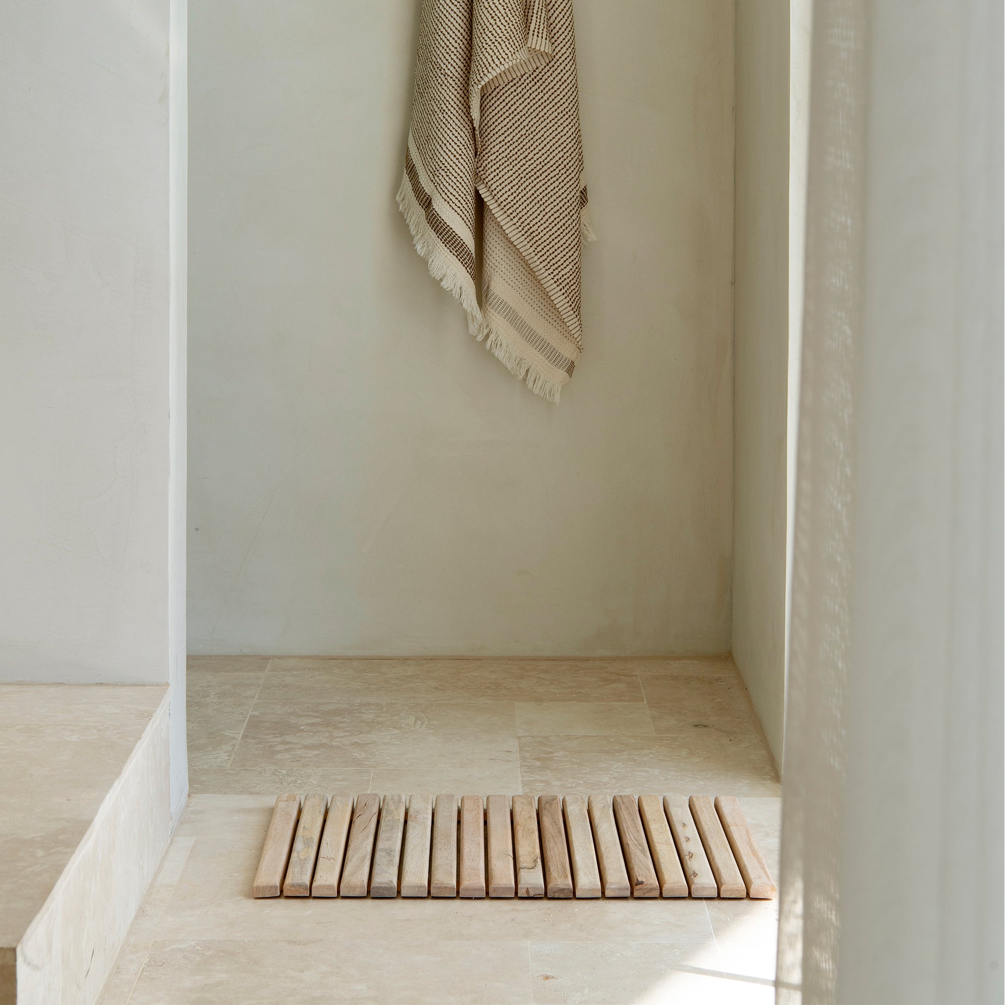 Wooden Bath Mat