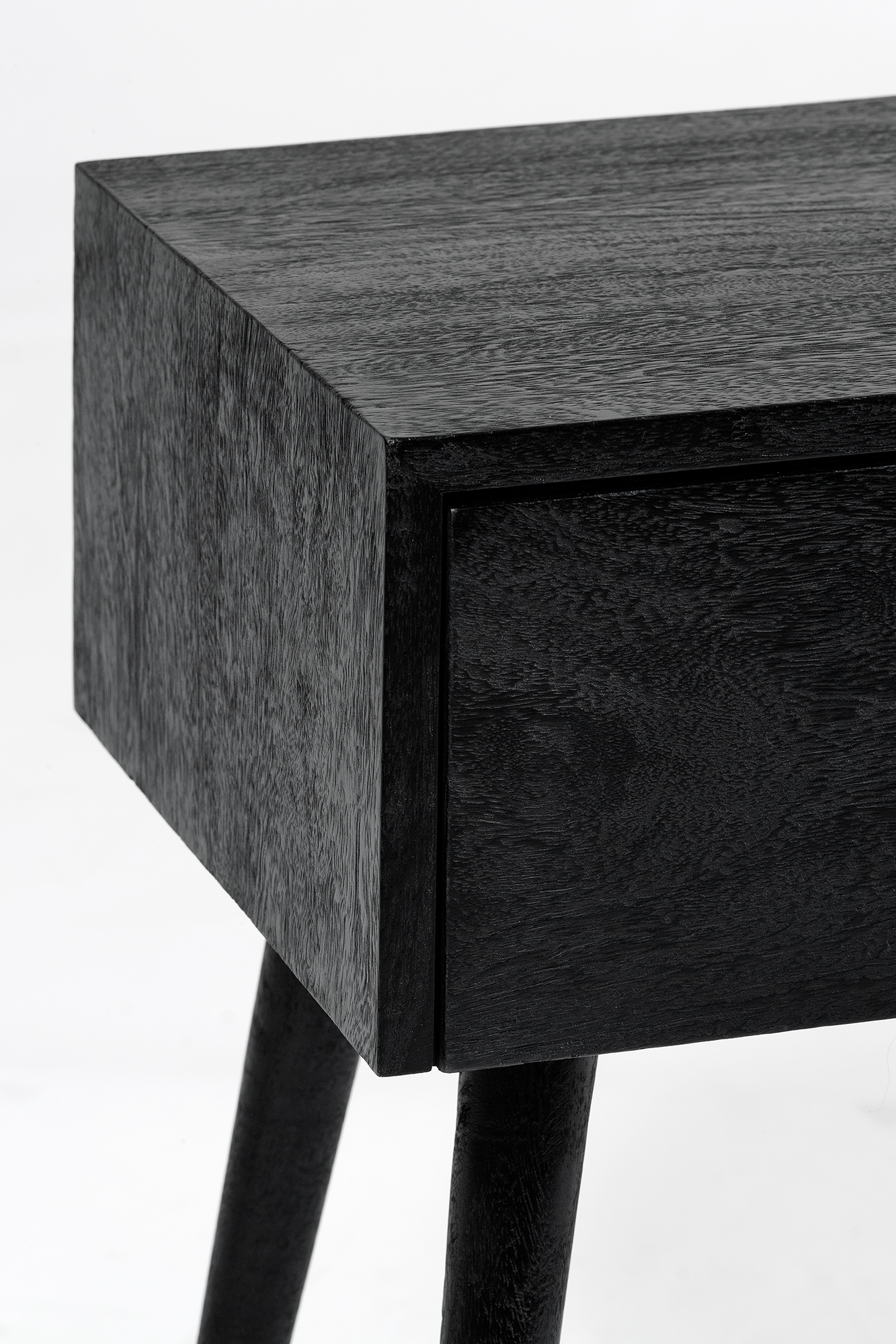 Amsterdam Bedside without Shelf - Black