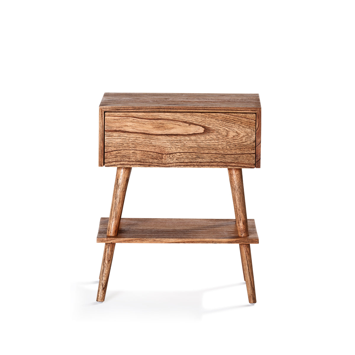 Amsterdam Bedside with Shelf - Antique Mindi