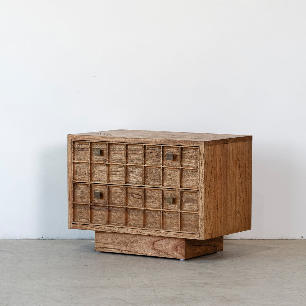 Bruno Bedside - Antique Mindi