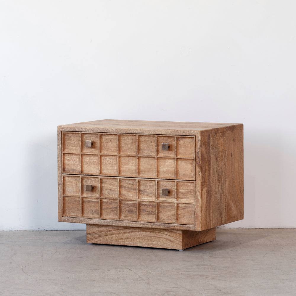 Bruno Bedside - Rustic Matte