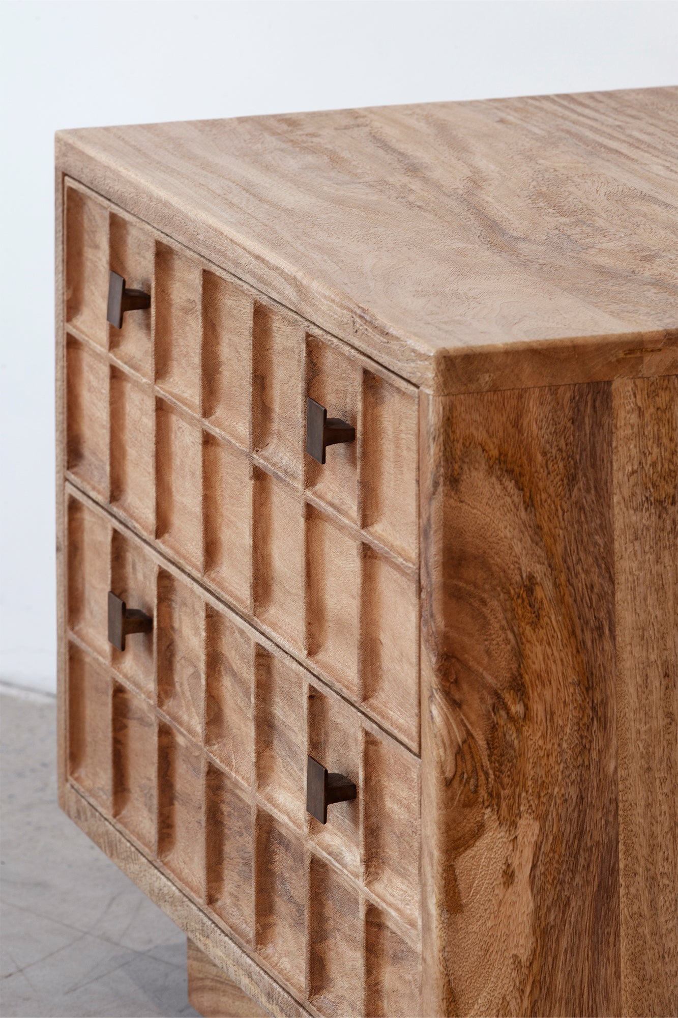Bruno Bedside - Rustic Matte