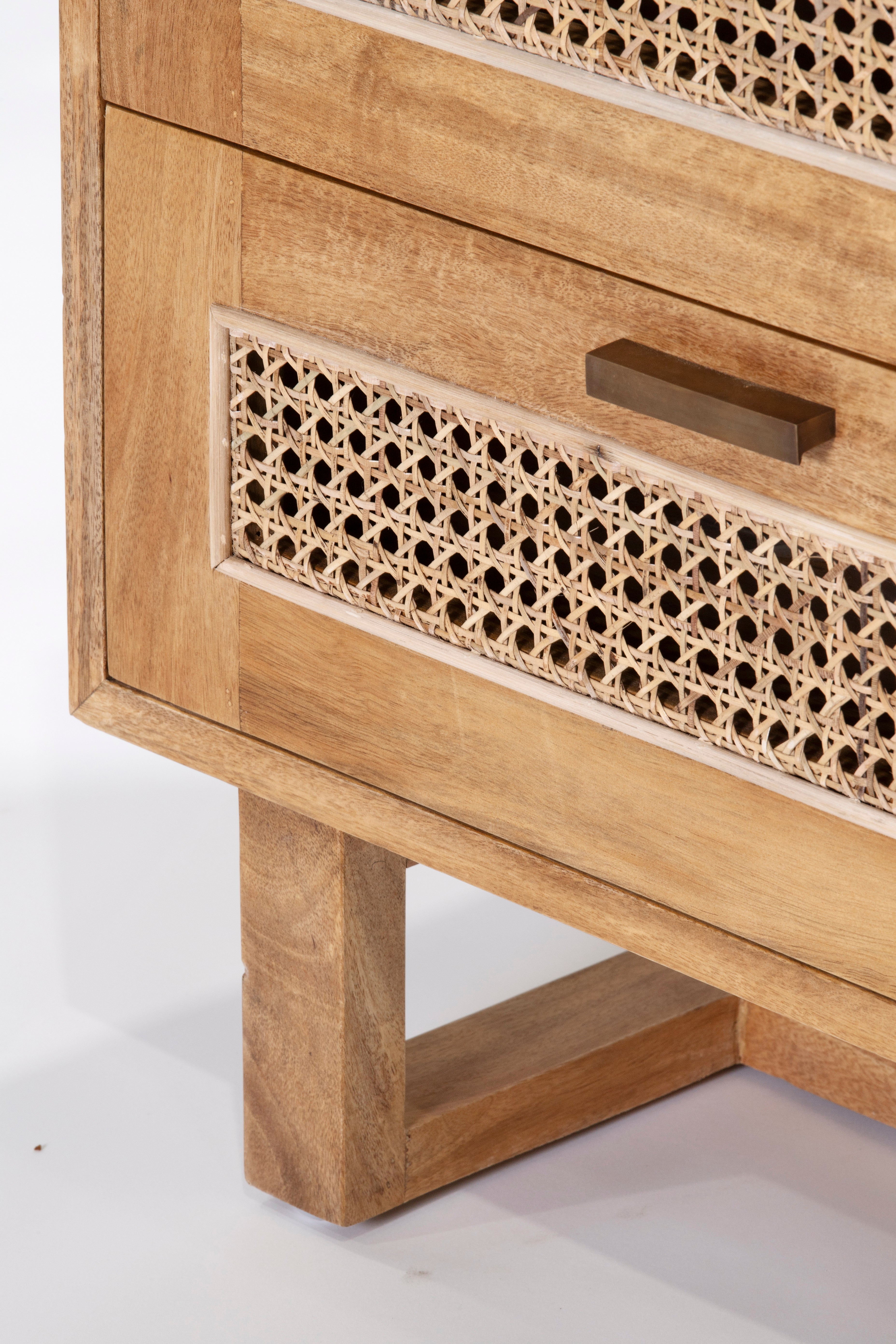 Fitzgerald Bedside - Natural Sealed