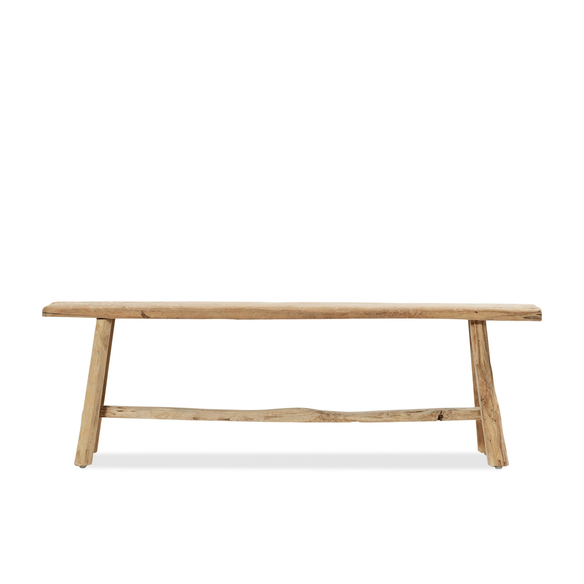 Organic Teak Bench - with Bar
