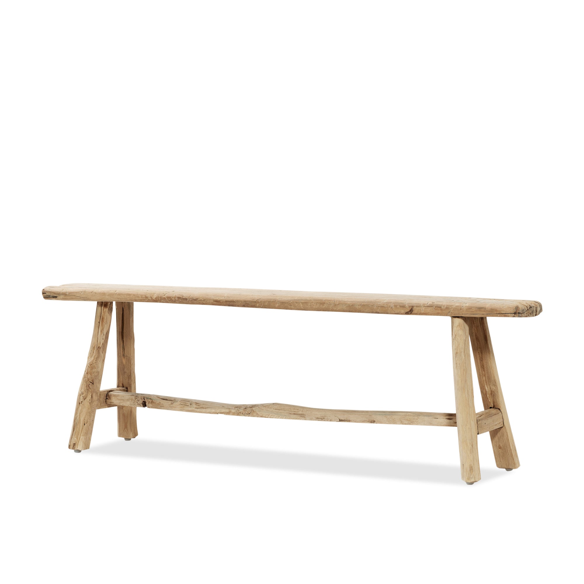 Organic Teak Bench - with Bar