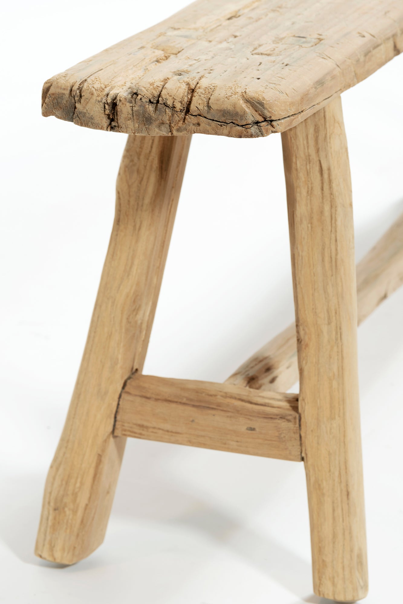 Organic Teak Bench - with Bar