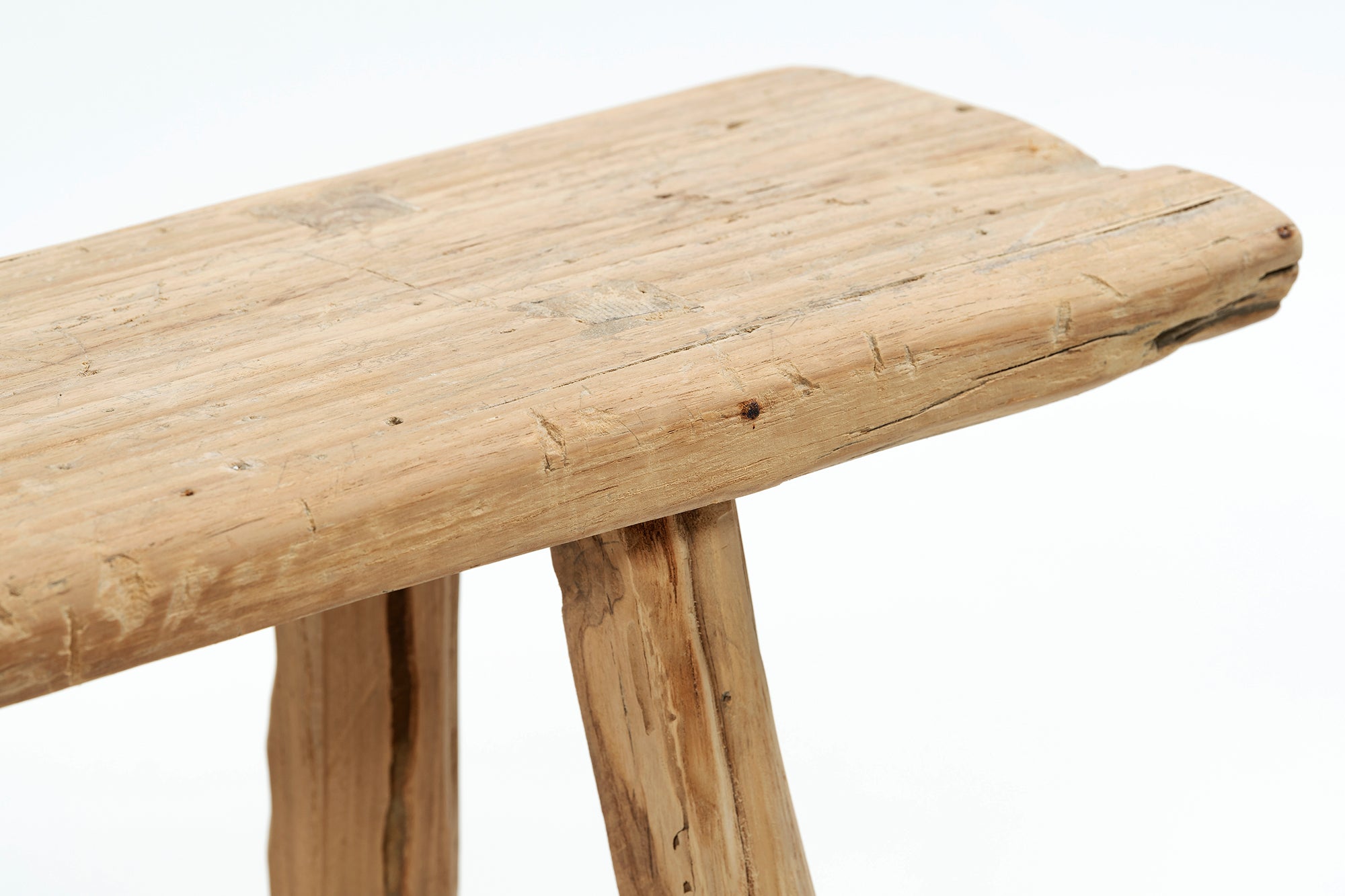 Organic Teak Bench - with Bar