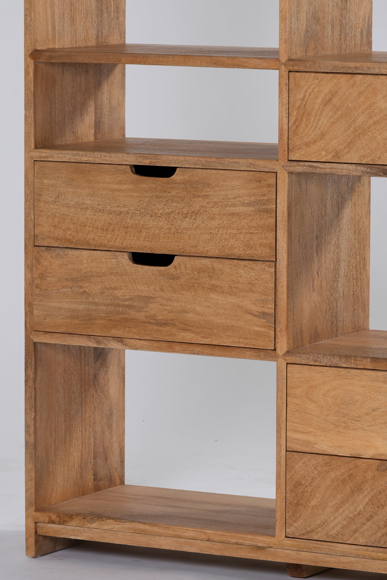 Florida Double Bookcase - Rustic Matte