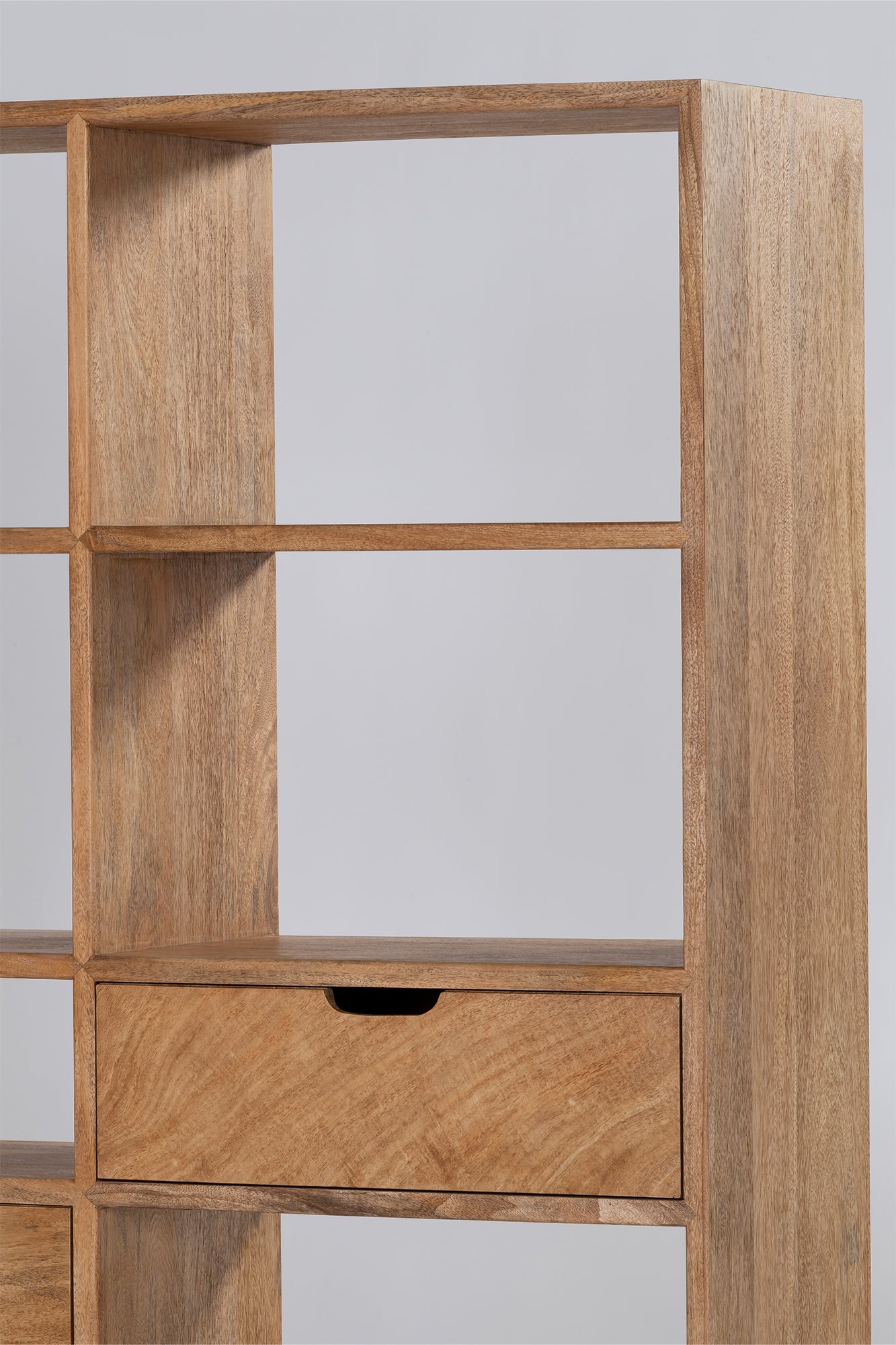 Florida Double Bookcase - Rustic Matte