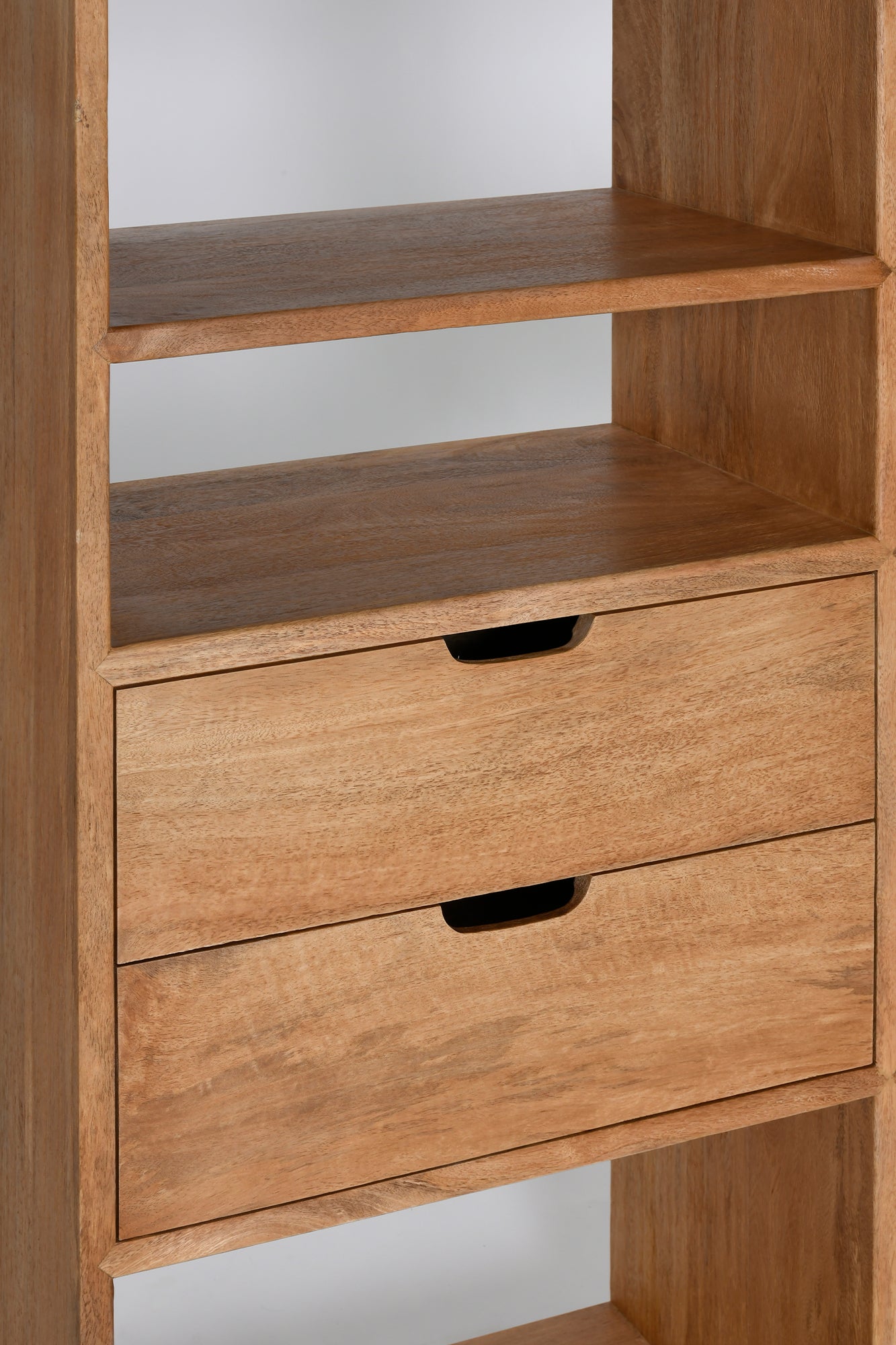 Florida Double Bookcase - Rustic Matte