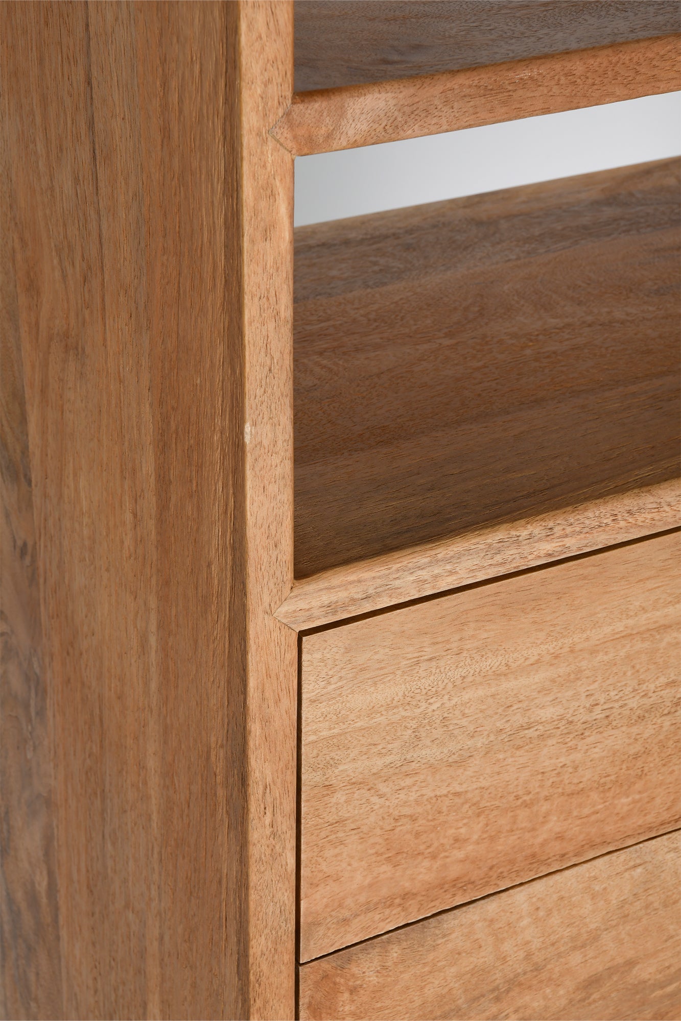 Florida Double Bookcase - Rustic Matte