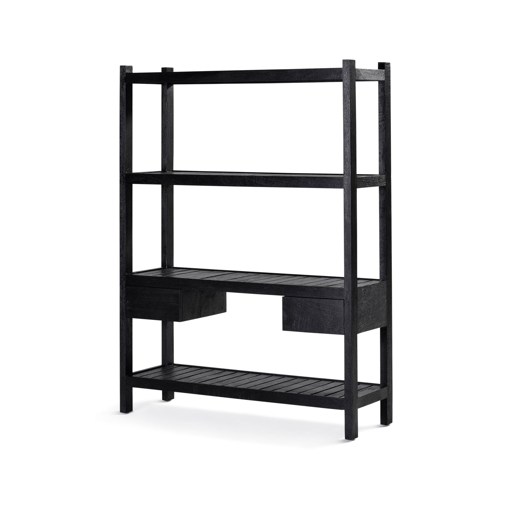 Kitchen Shelving Rack - Black