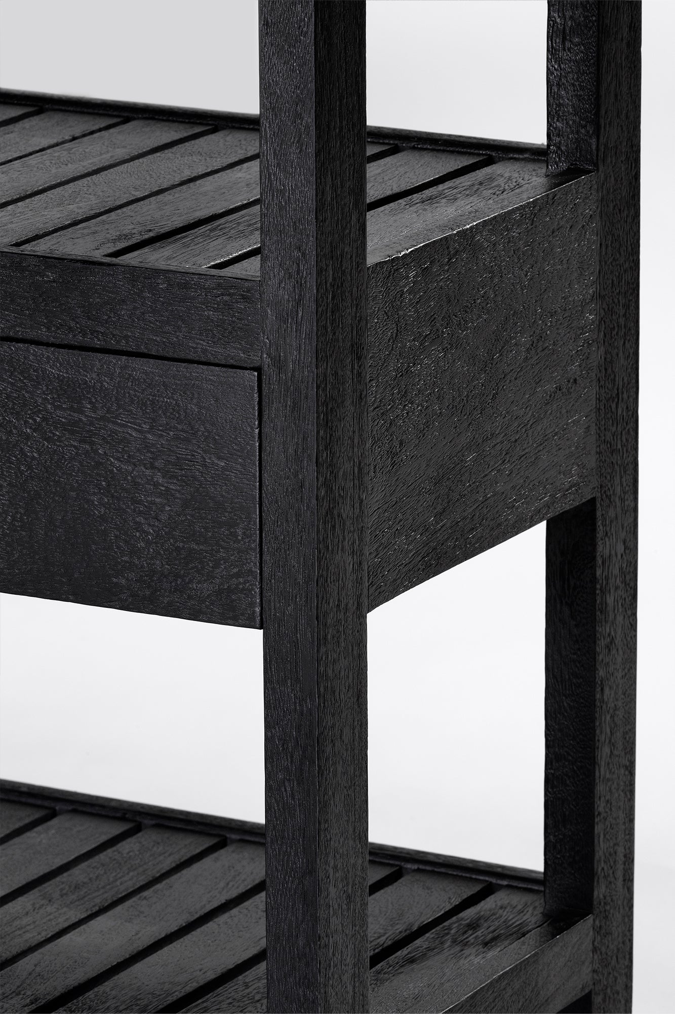 Kitchen Shelving Rack - Black