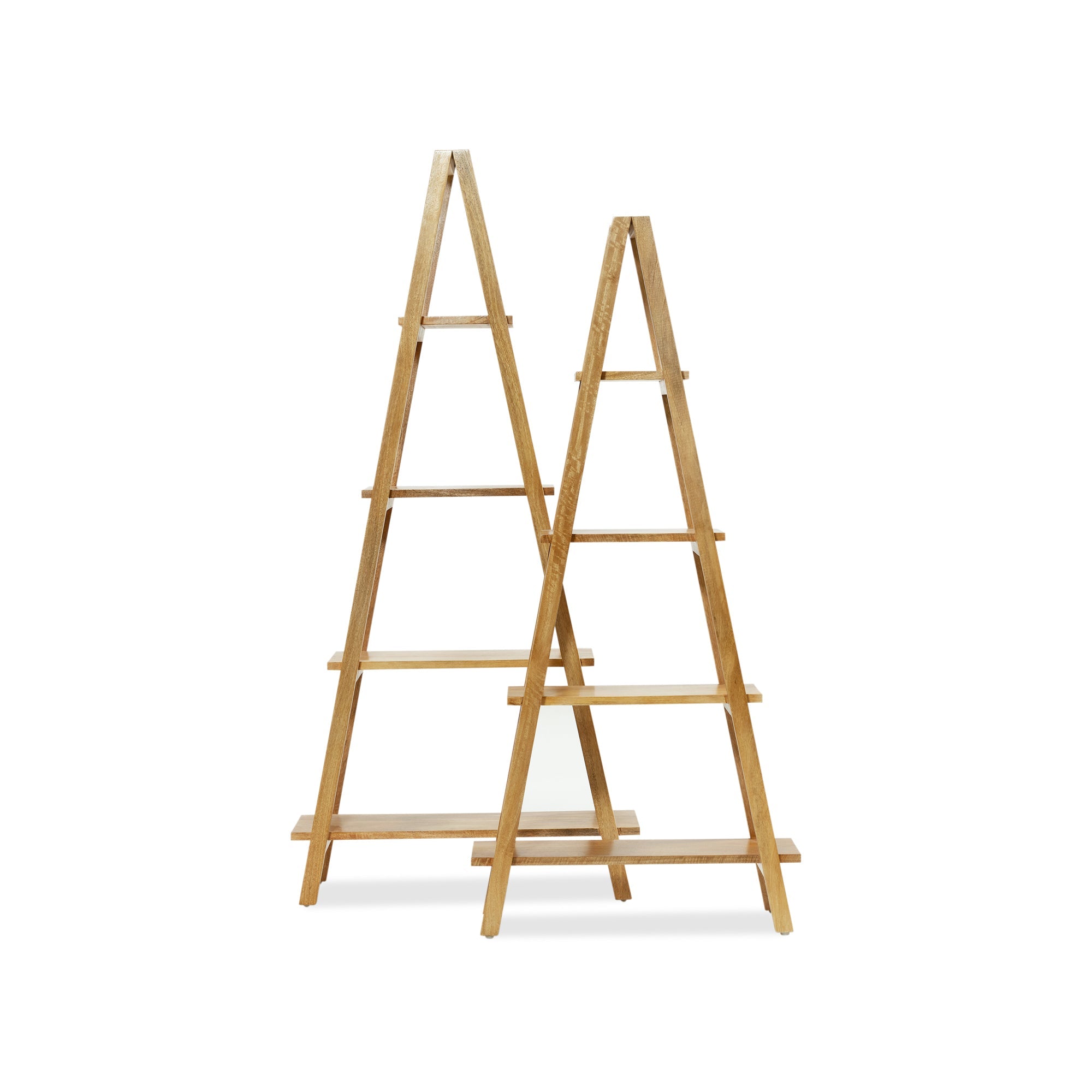Pyramid Bookcase - Natural Sealed
