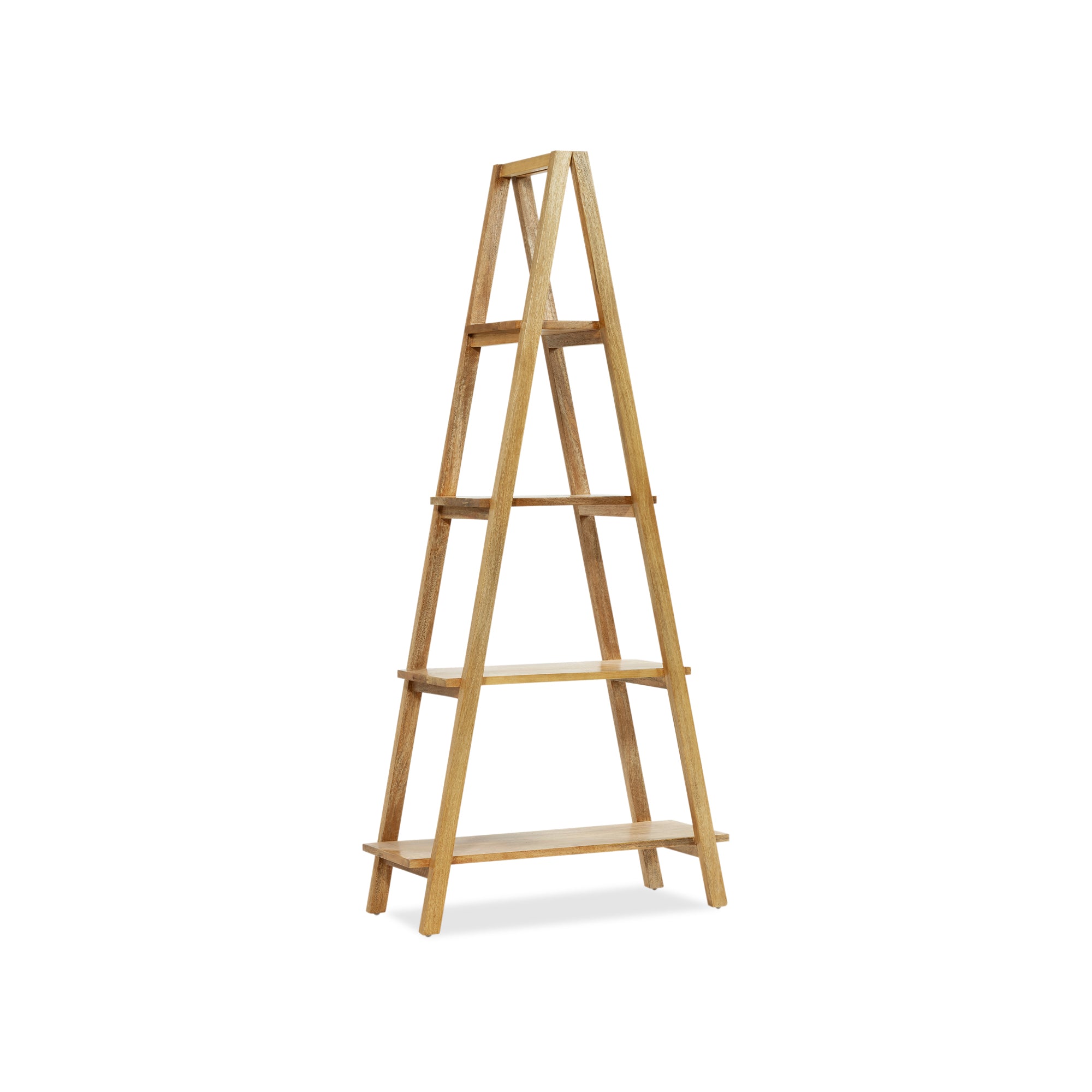 Pyramid Bookcase - Natural Sealed