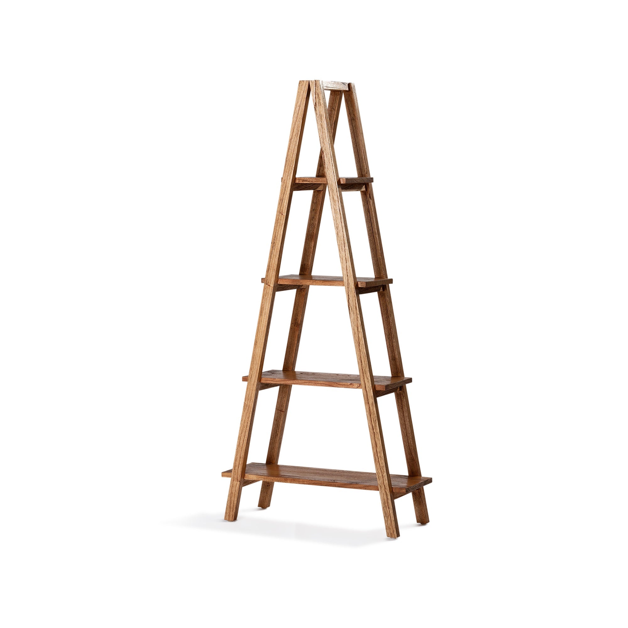 Pyramid Bookcase - Antique Mindi