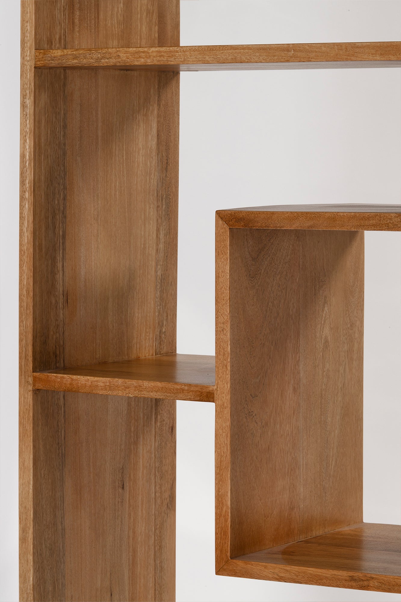 Tya Large Bookcase - Natural Sealed