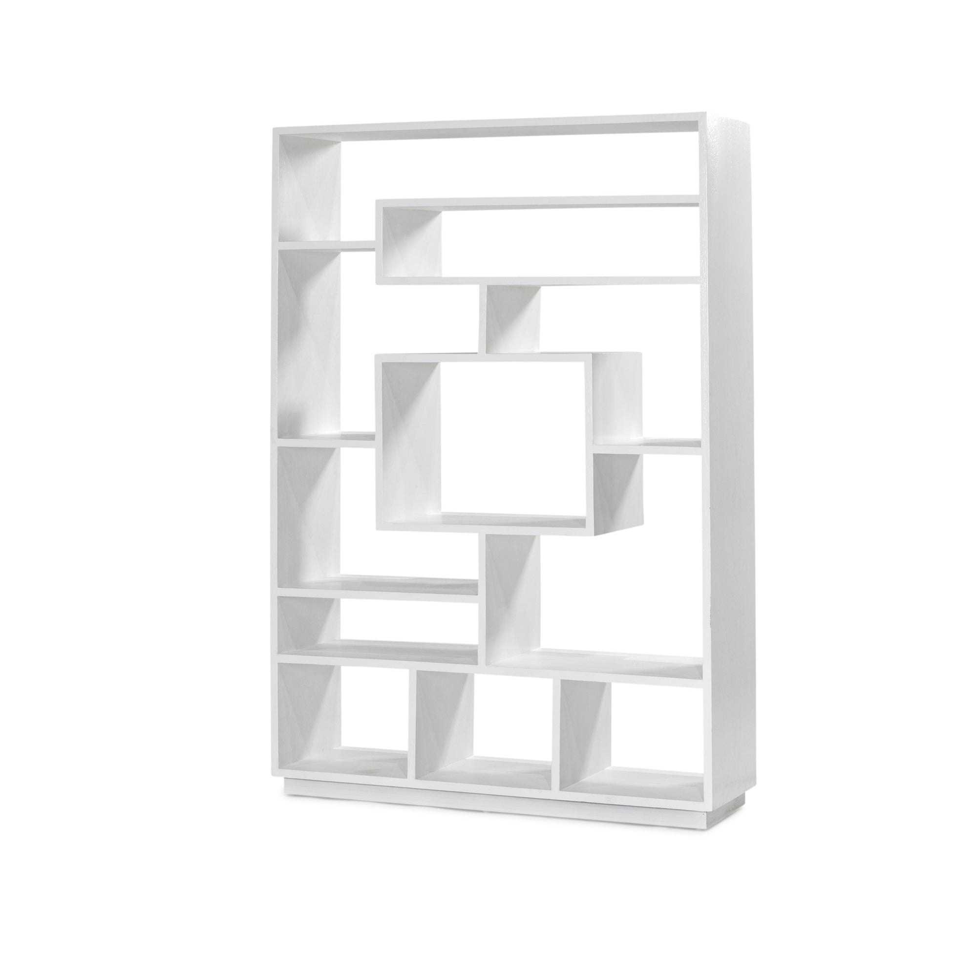 Tya Large Bookcase - White