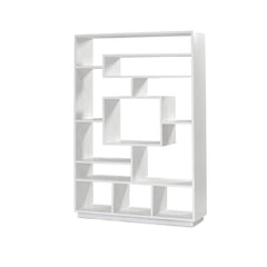 Tya Large Bookcase - White