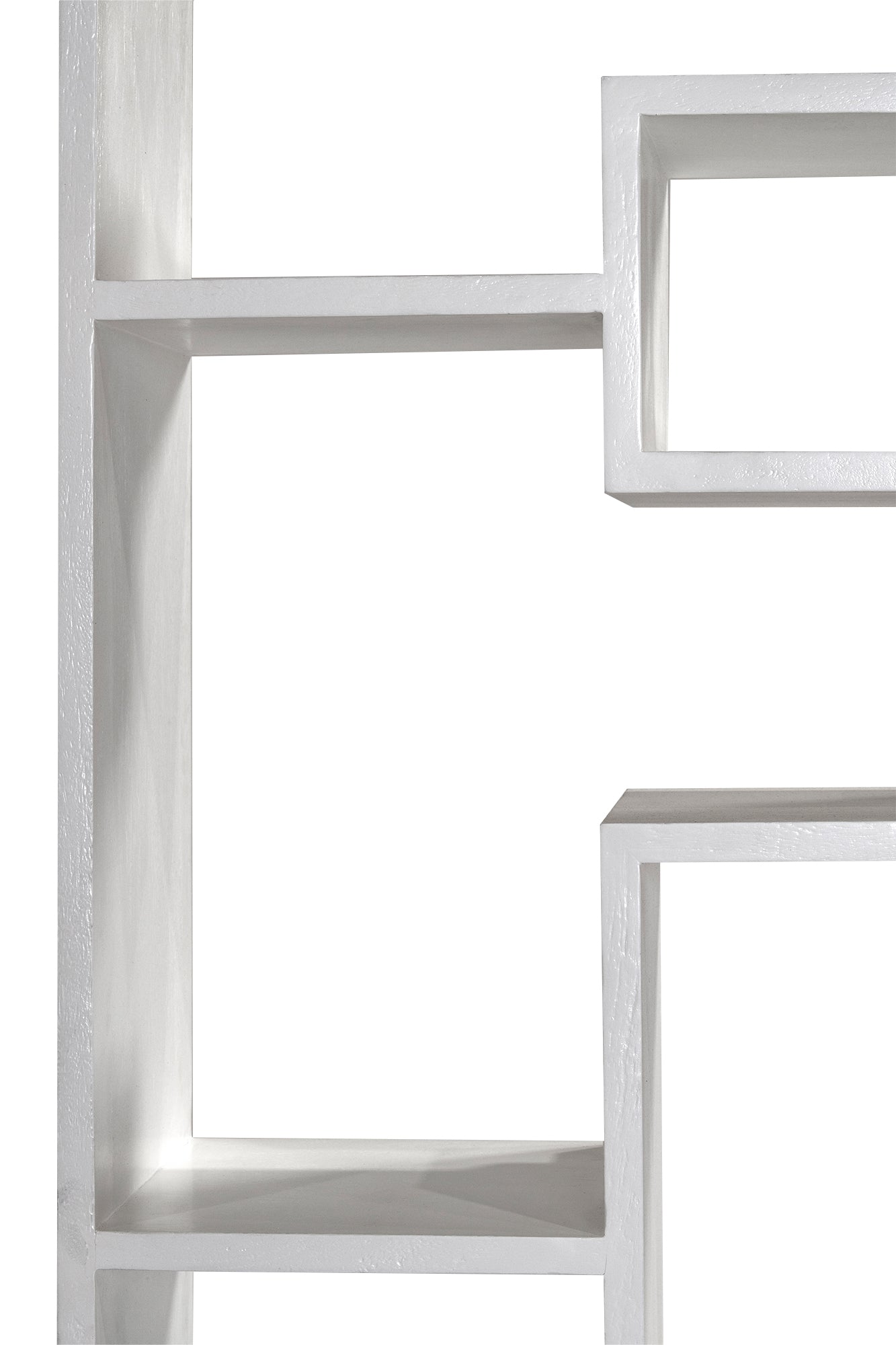 Tya Large Bookcase - White