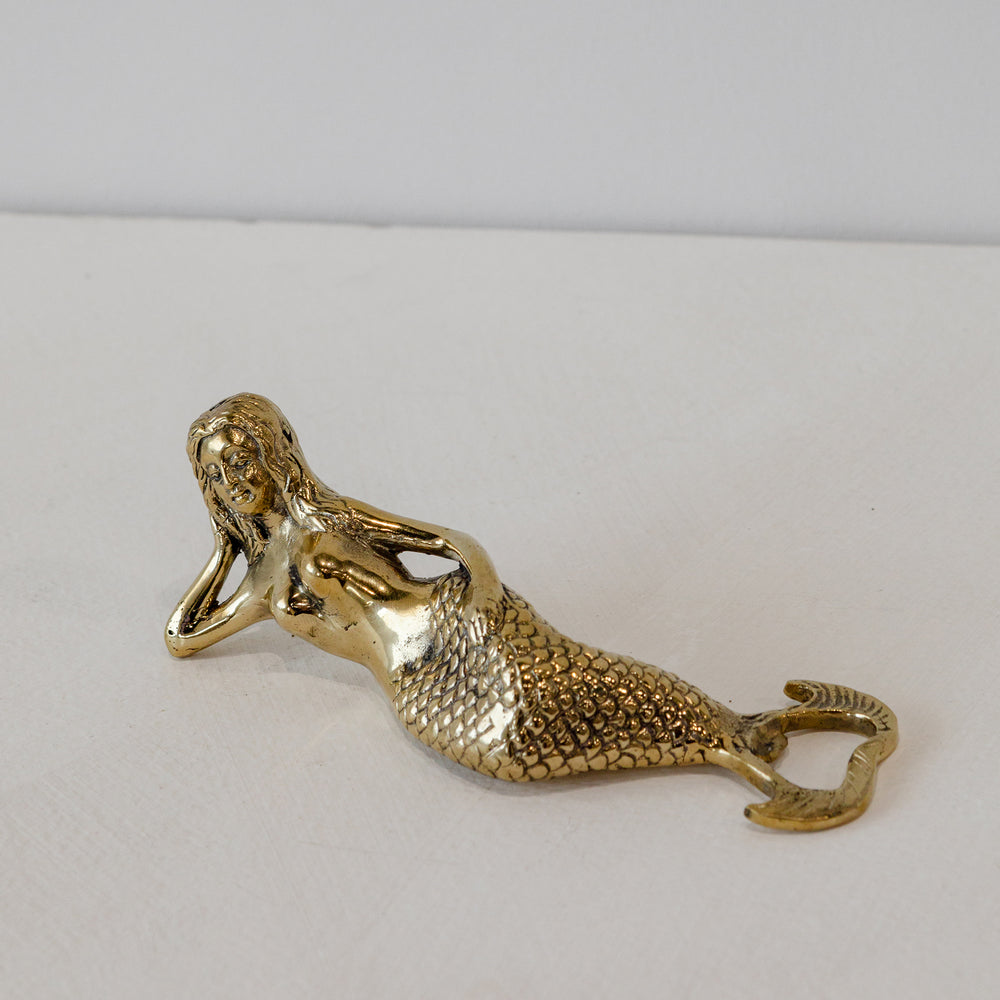 Brass Mermaid Bottle Opener
