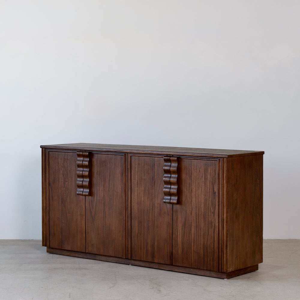 Astoria 4 Door Buffet - Rustic Walnut