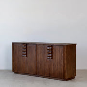 Astoria 4 Door Buffet - Rustic Walnut