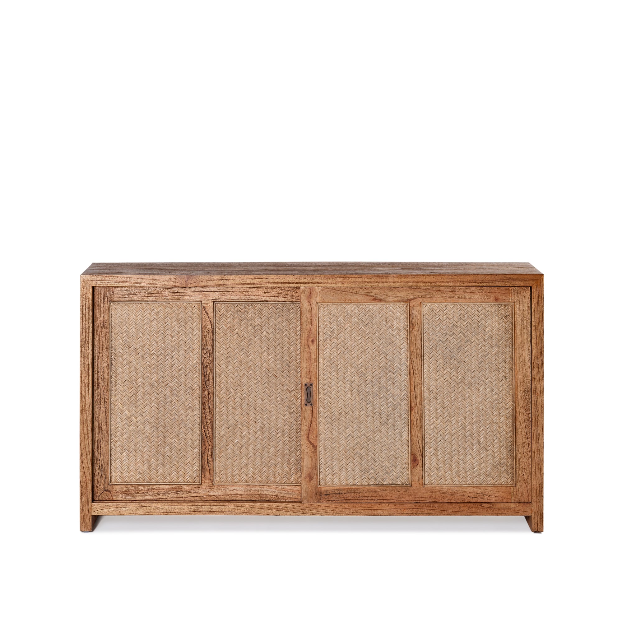 Bianca 2 Door Buffet - Antique Mindi/Weave