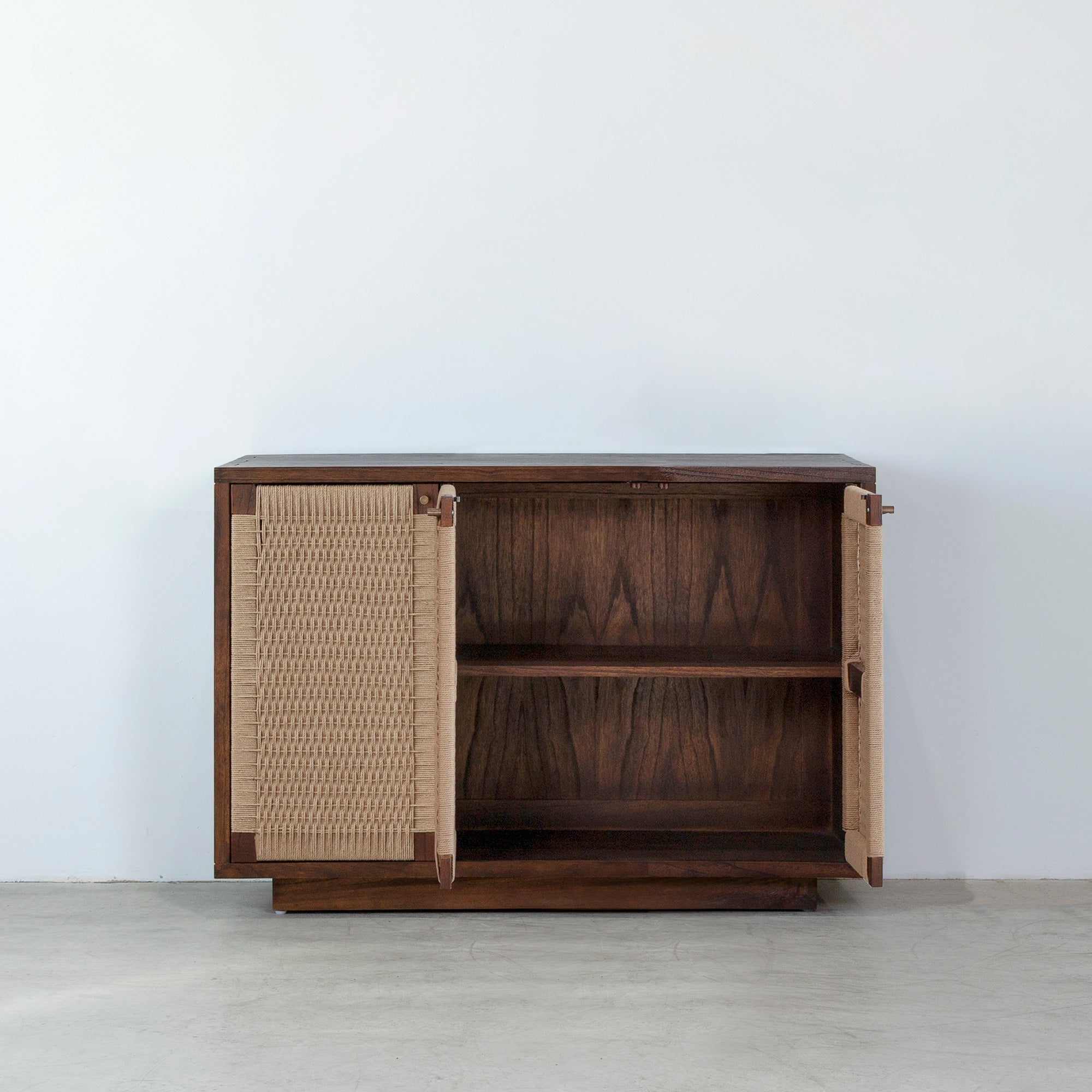 Holly 3 Door Buffet - Rustic Walnut
