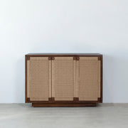 Holly 3 Door Buffet - Rustic Walnut