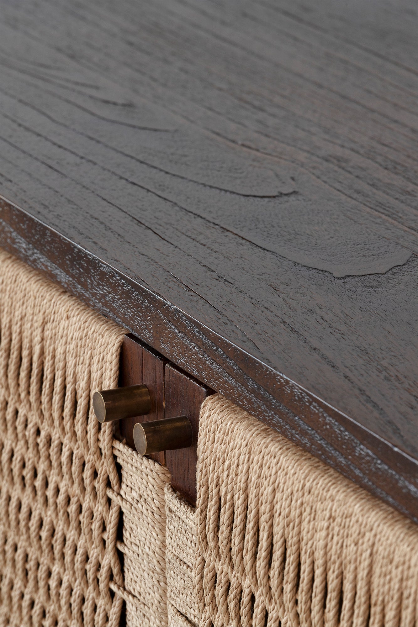 Holly 3 Door Buffet - Rustic Walnut