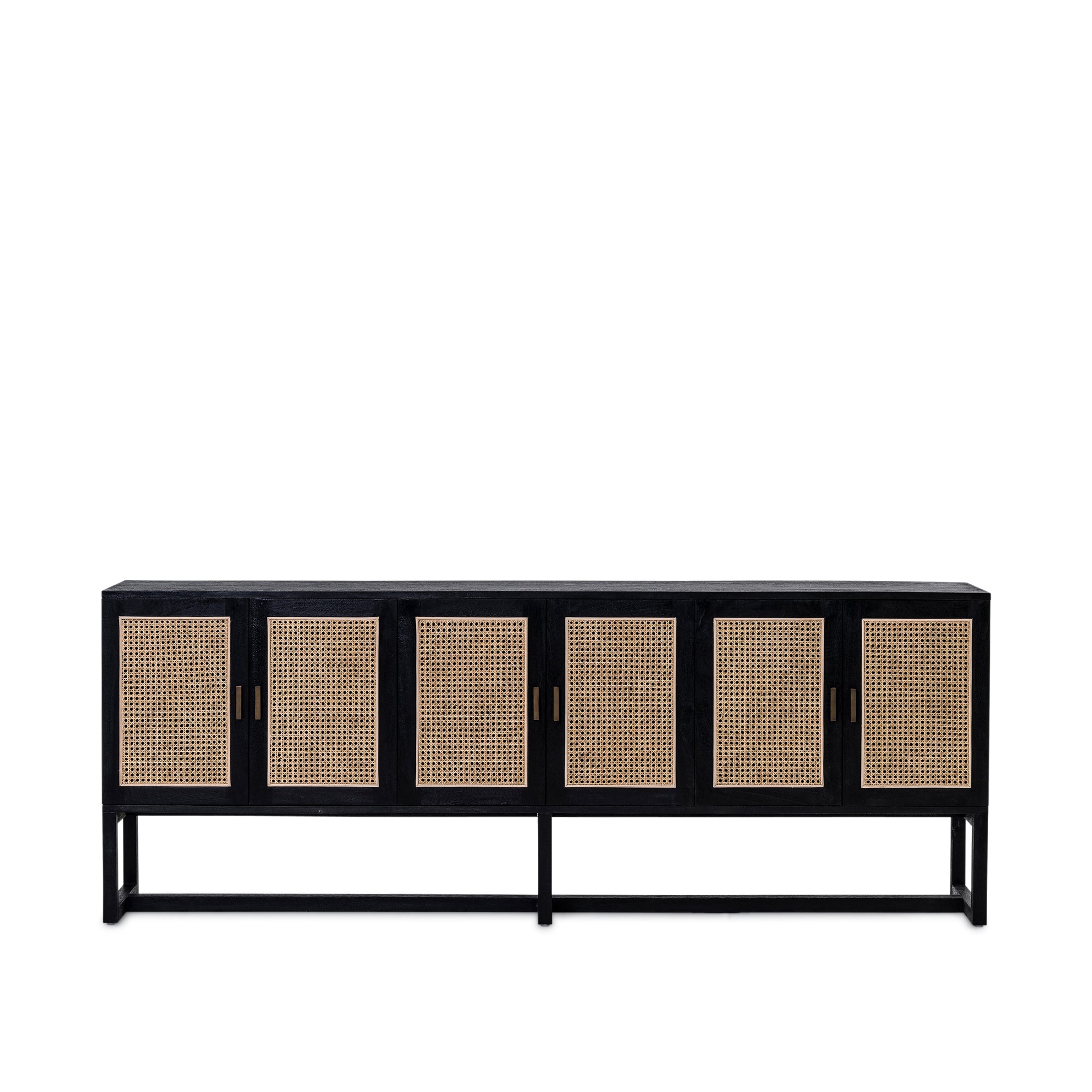 Rita 6 Door Buffet - Black