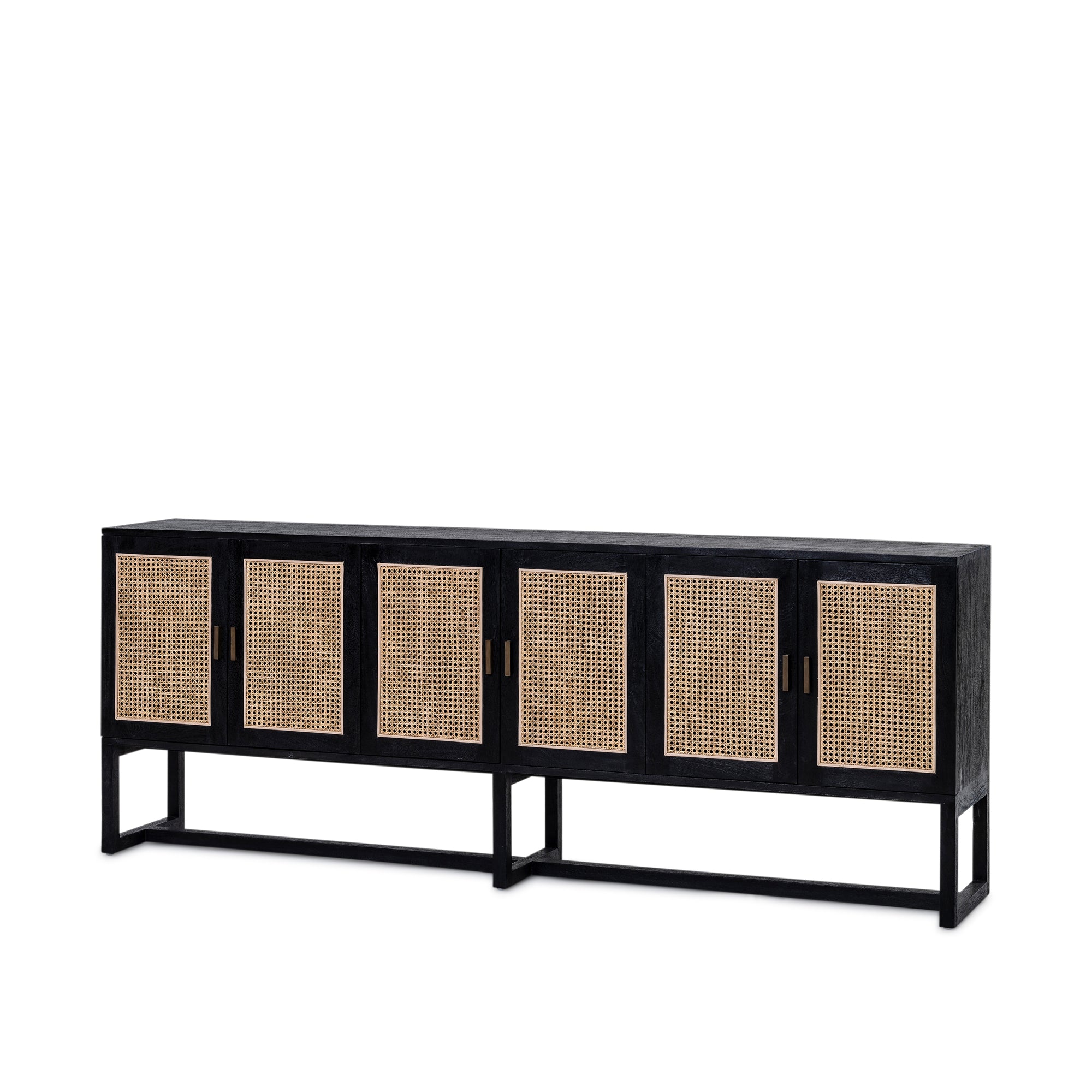 Rita 6 Door Buffet - Black