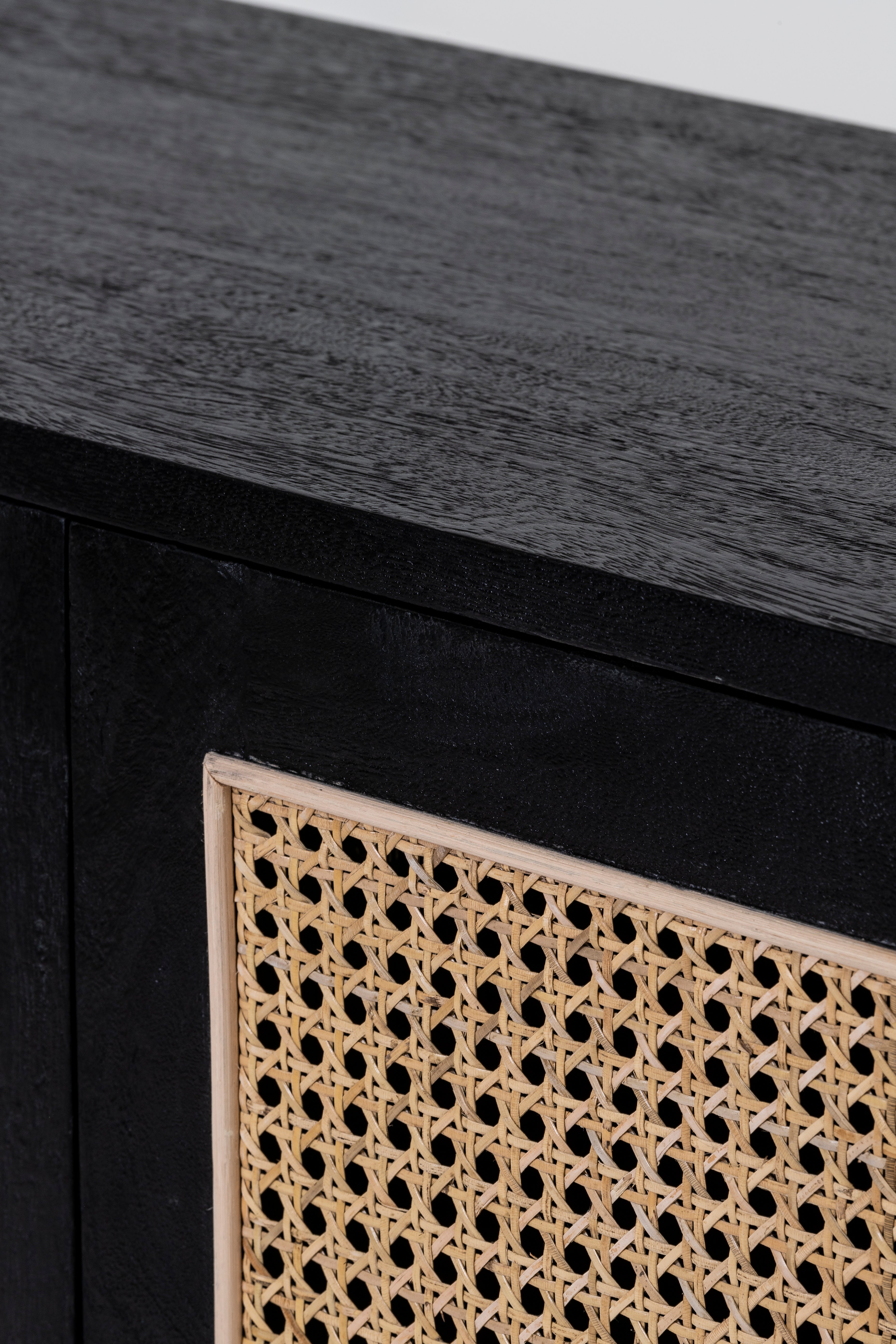 Rita 6 Door Buffet - Black