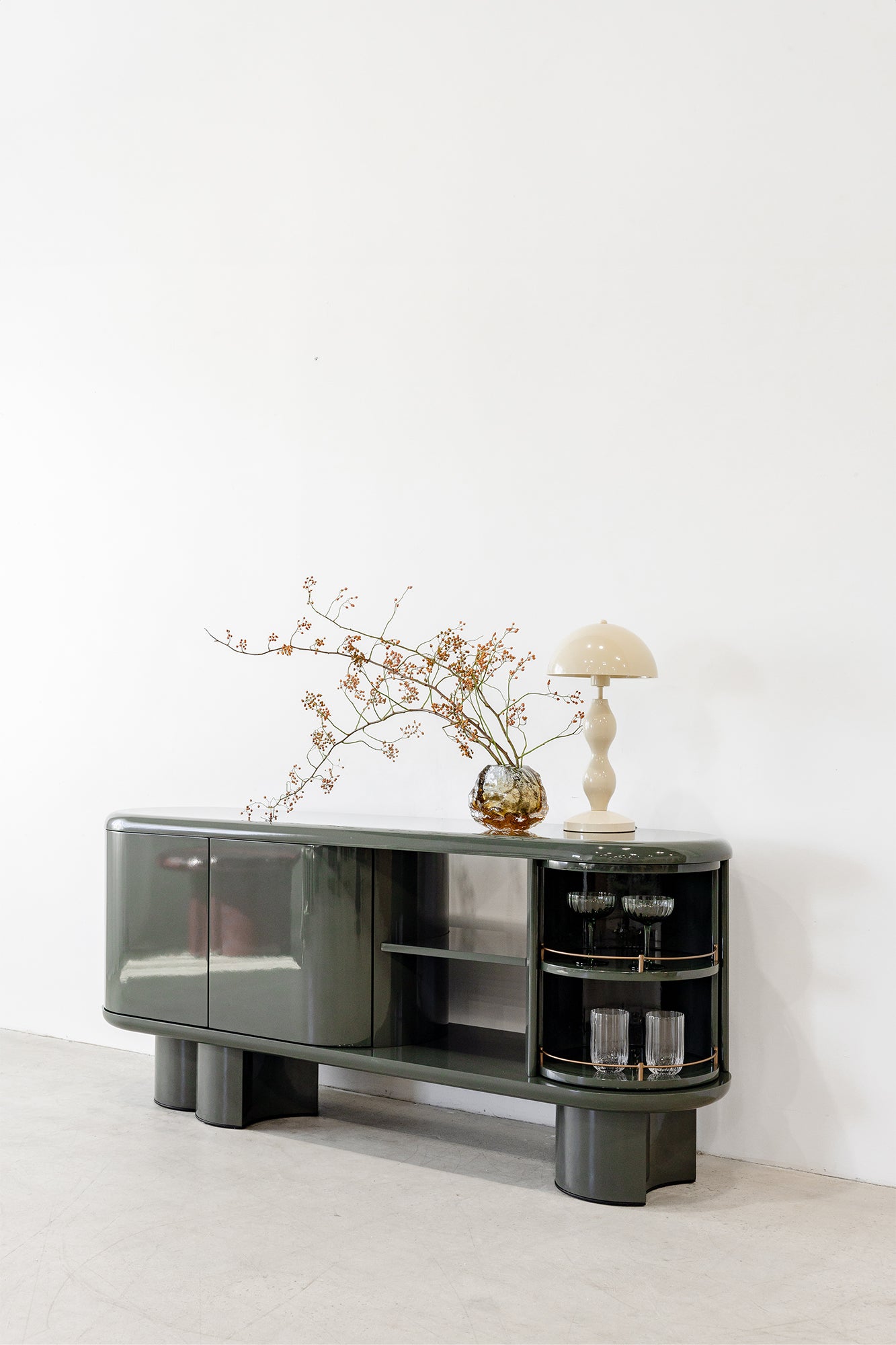 Luc Table Lamp - Ivory