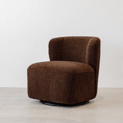 Knox Swivel Chair - Truffle