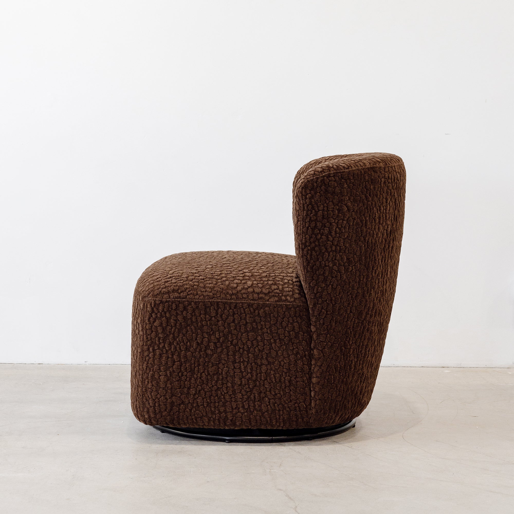 Knox Swivel Chair - Truffle