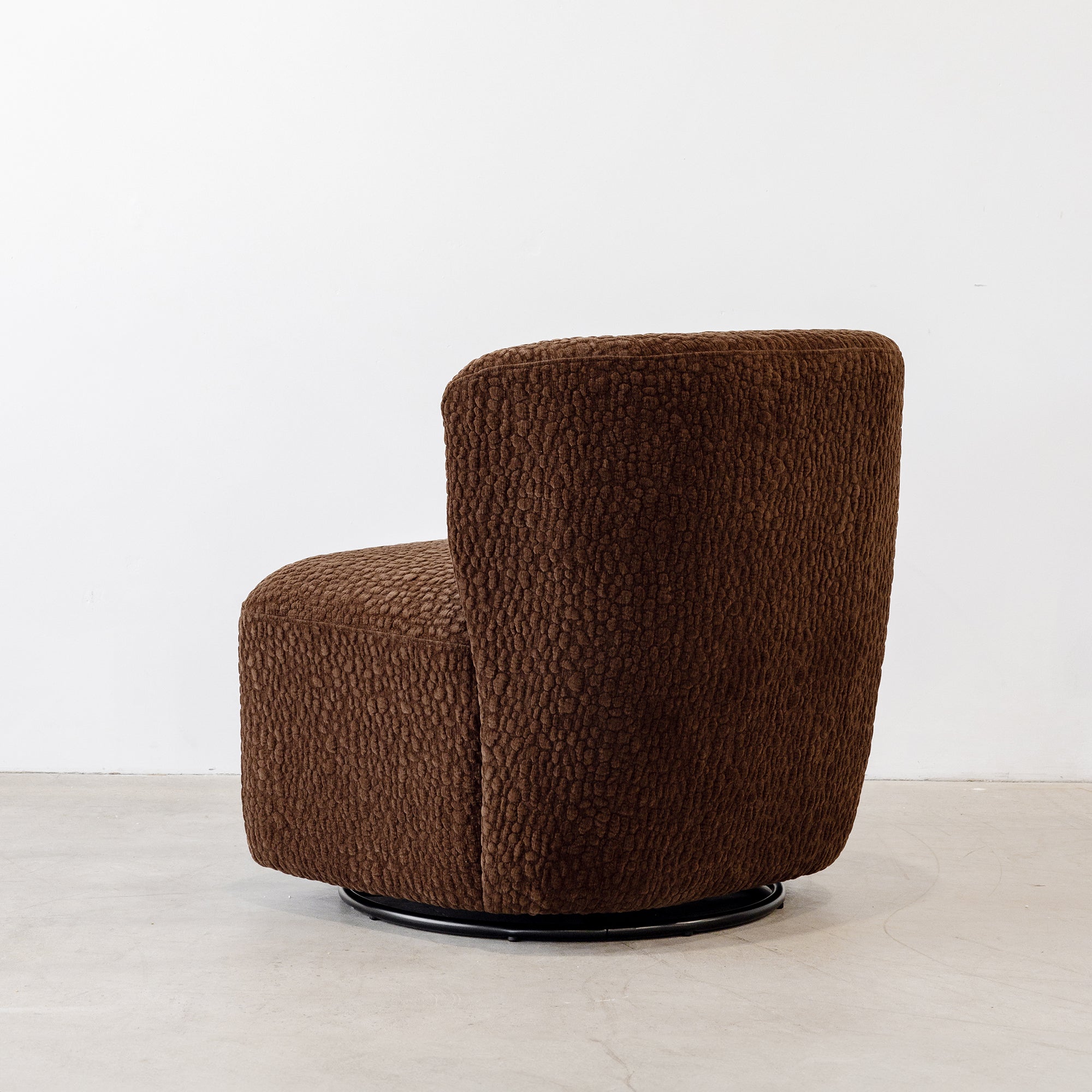 Knox Swivel Chair - Truffle