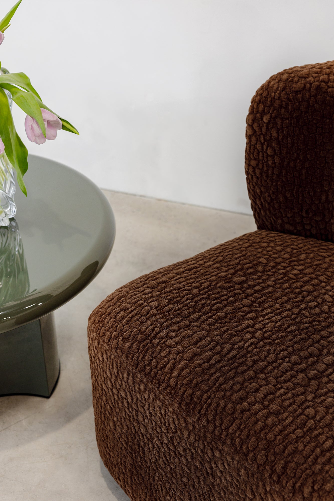 Knox Swivel Chair - Truffle