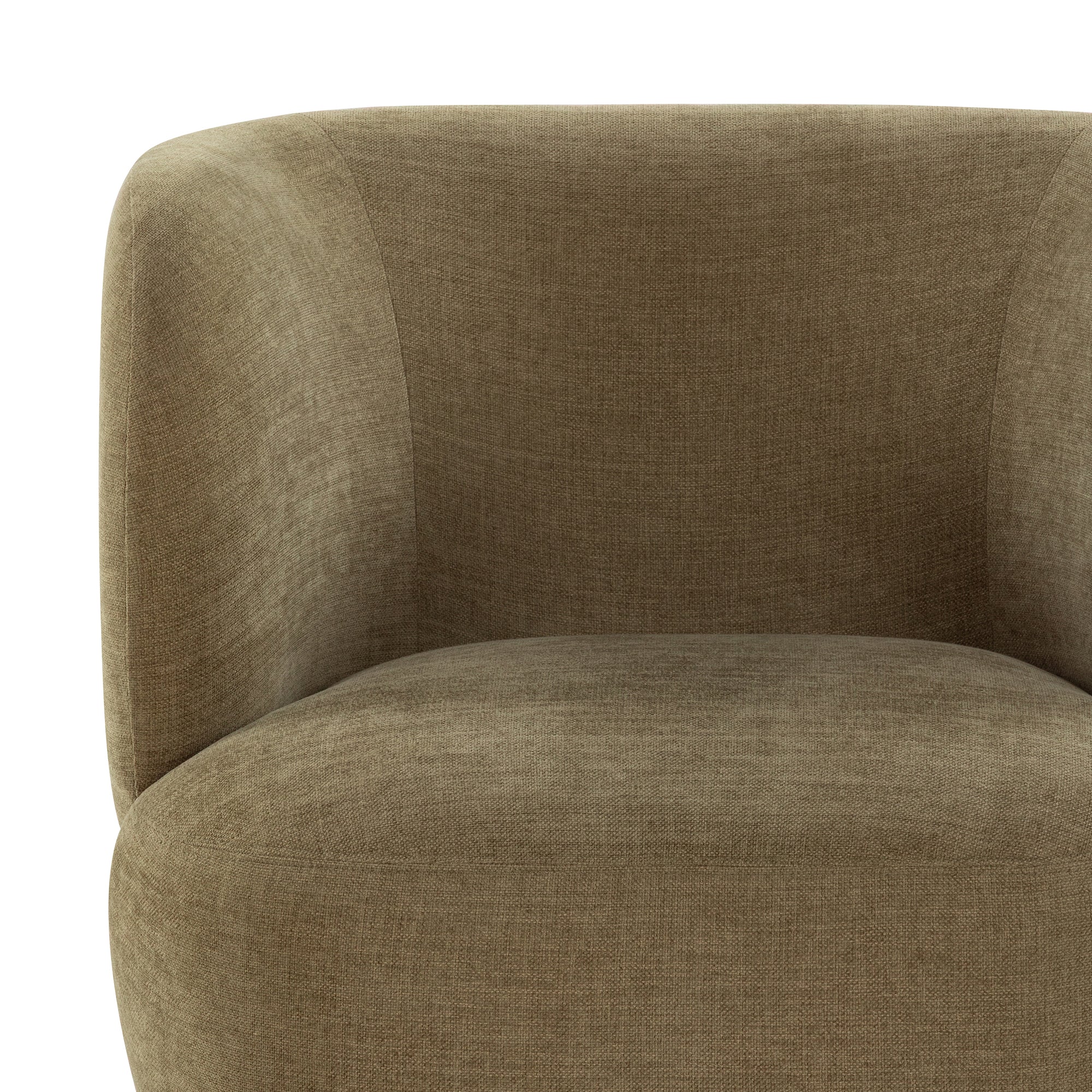 Percy Swivel Chair - Moss