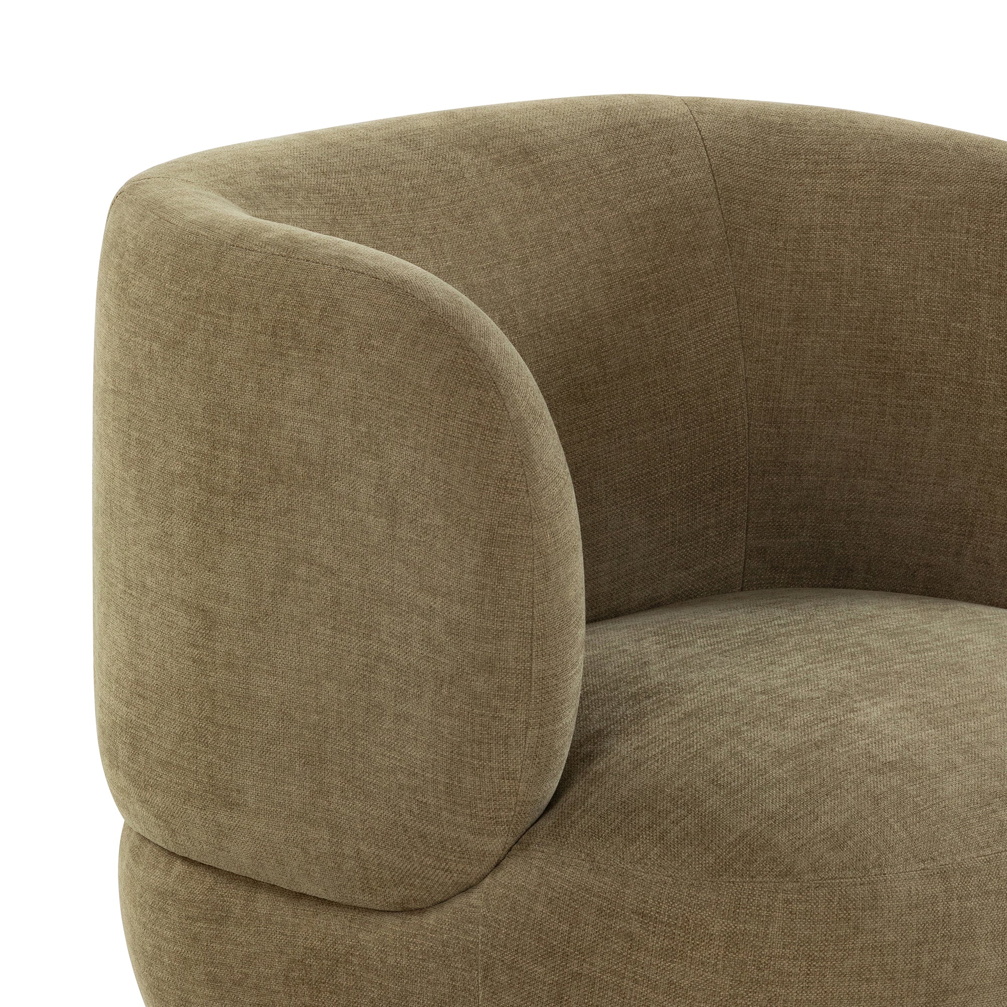 Percy Swivel Chair - Moss