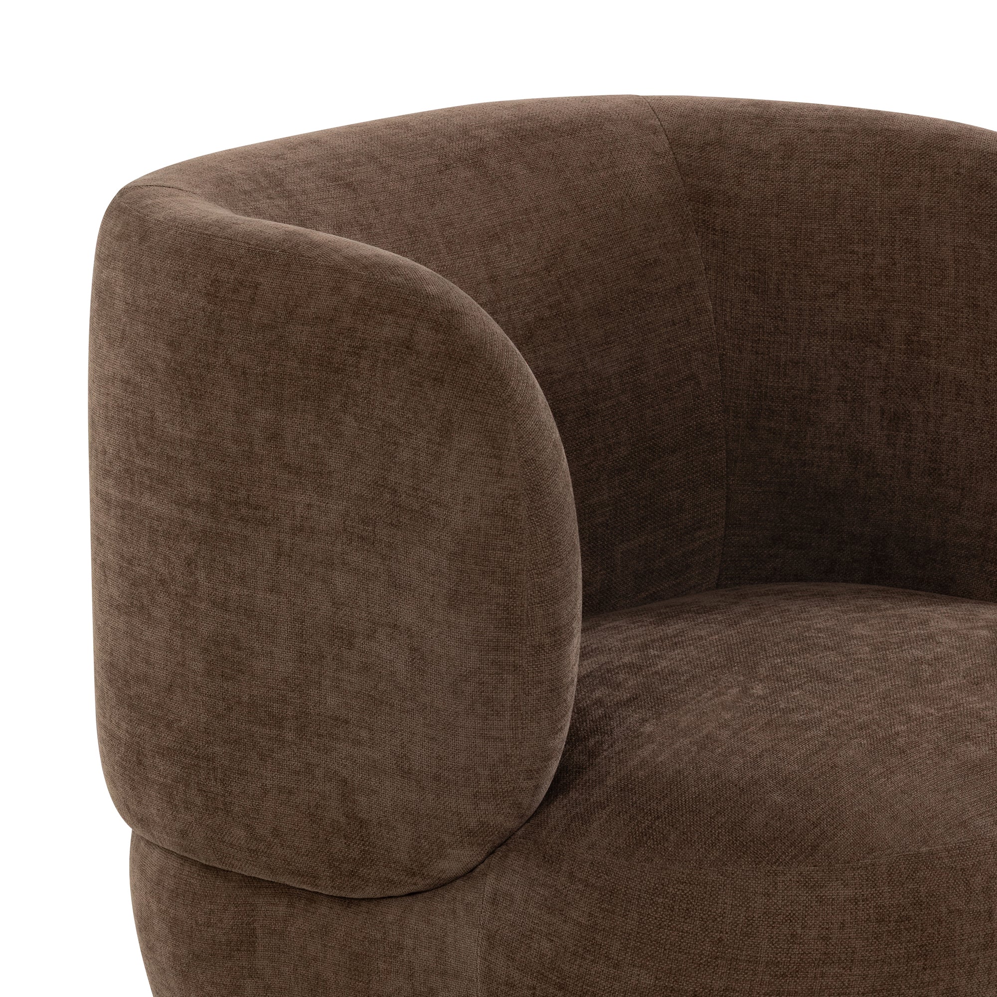 Percy Swivel Chair - Tawny