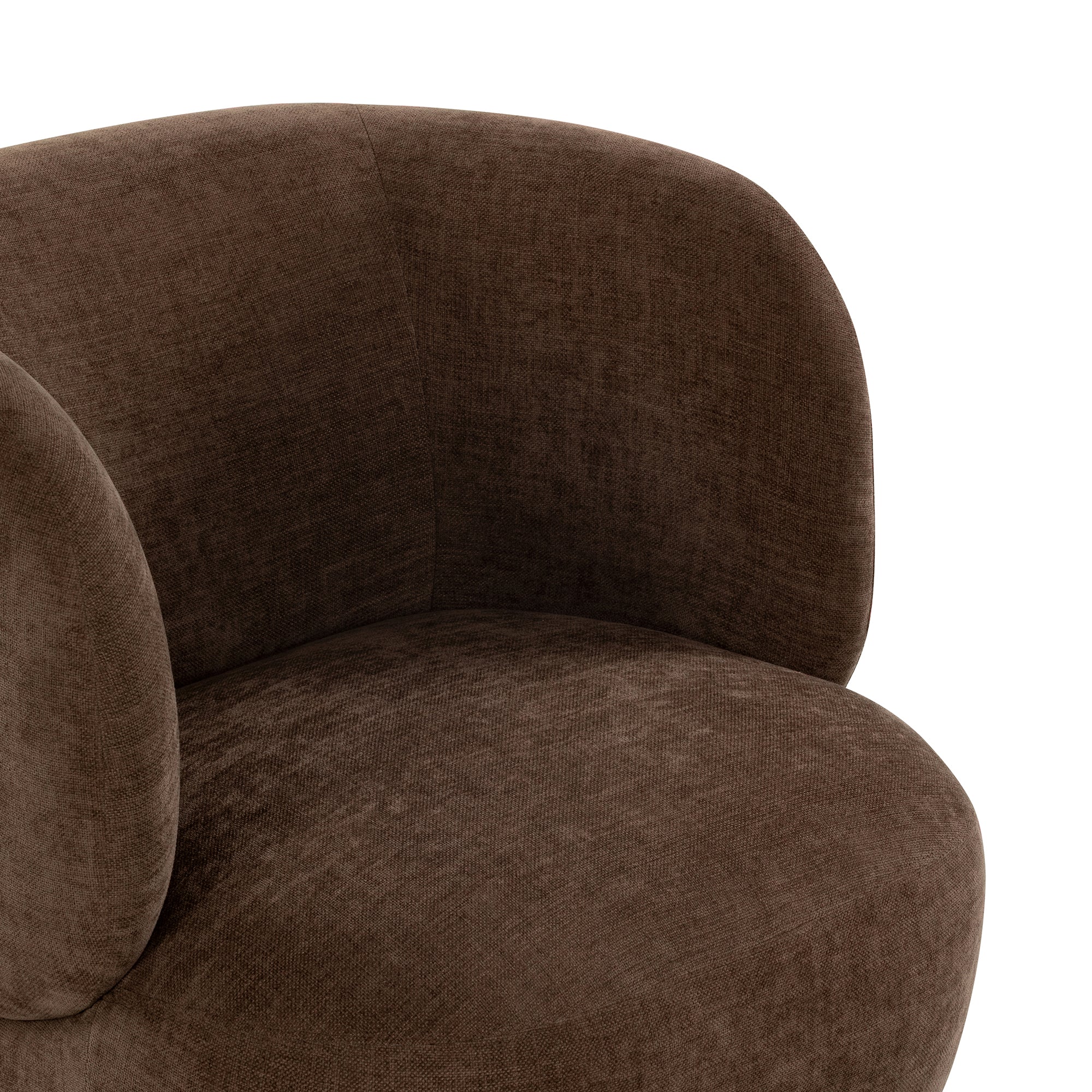 Percy Swivel Chair - Tawny