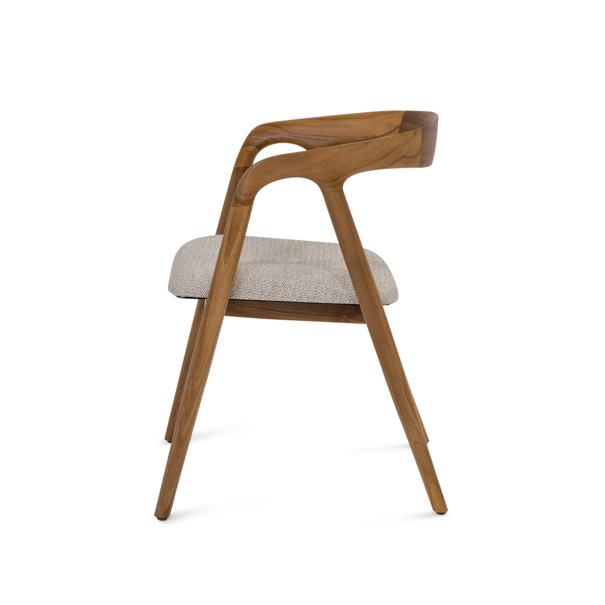 Ralph Teak Chair - Raw/Fontelina